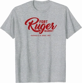 Fort Ruger Market Classic Red Logo T-Shirt