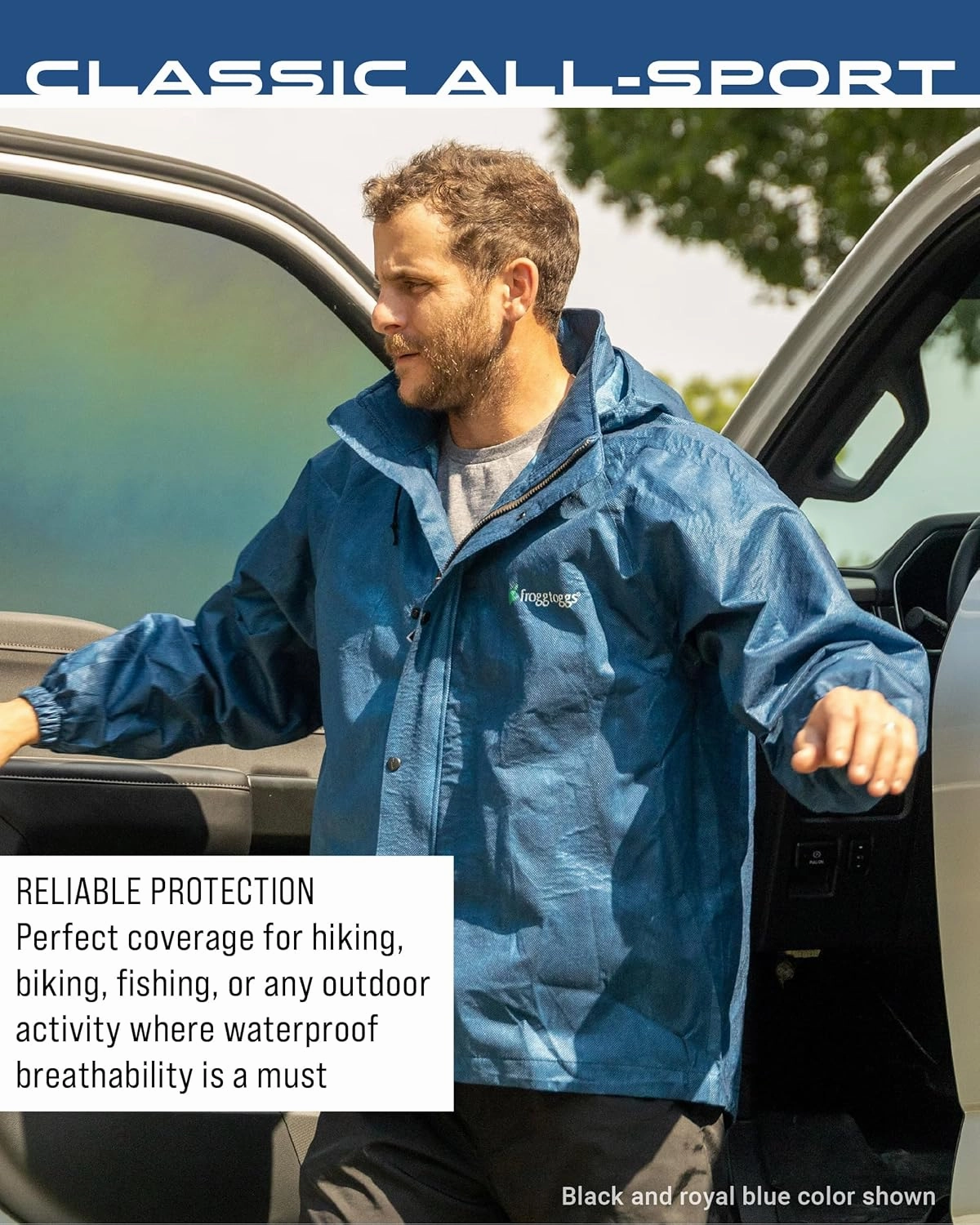 FROGG TOGGS Men's Classic All-Sport Waterproof Breathable Rain Suit
