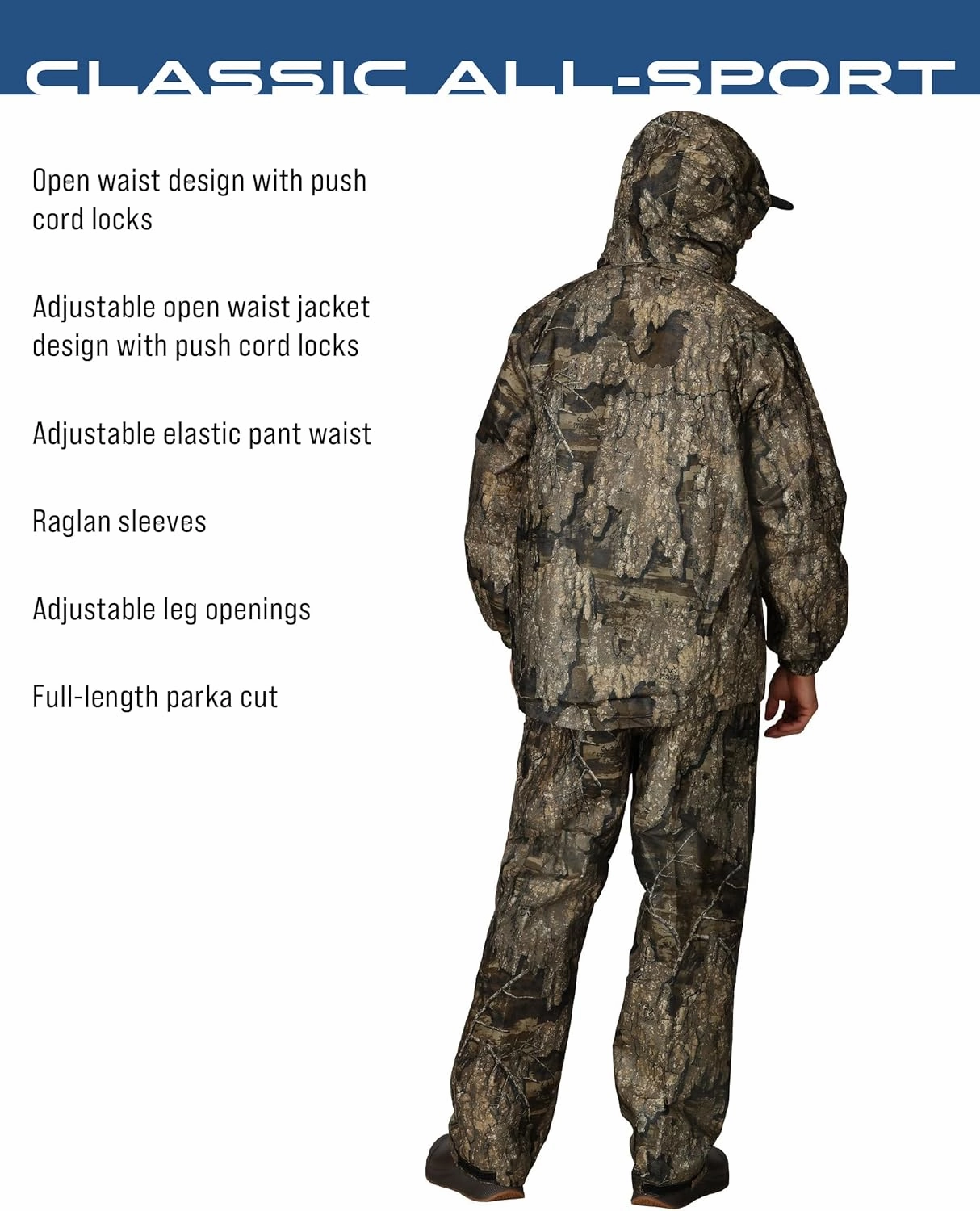 FROGG TOGGS Men's Classic All-Sport Waterproof Breathable Rain Suit