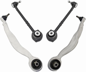 Front Upper Forward & Front Lower Rearward Control Arm W/Ball Joints 4 Piece 3957194560