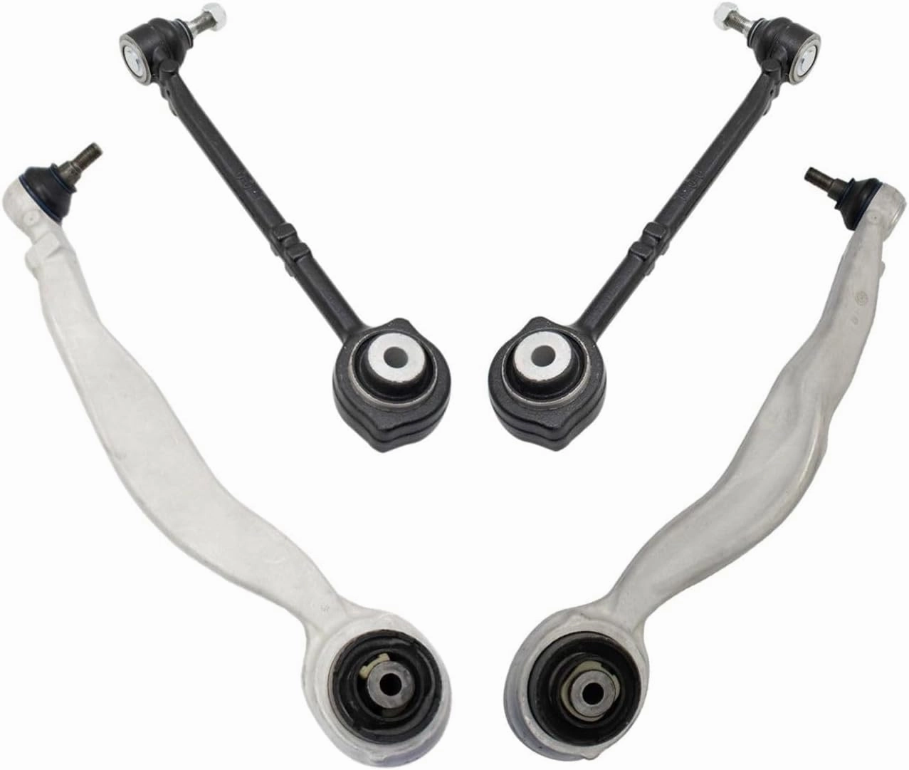 Front Upper Forward & Front Lower Rearward Control Arm W/Ball Joints 4 Piece 3957194560