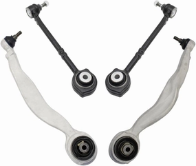 Front Upper Forward & Front Lower Rearward Control Arm W/Ball Joints 4 Piece 3957194560