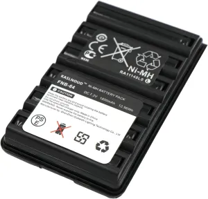 FT-60R Battery Replacement for Yaesu FNB-83 VX-150 VX-160 VX-170 VX-180 FNB-V94 FNB-64 1800mAh 7.2V Ni-MH Rechargeable Battery Pack