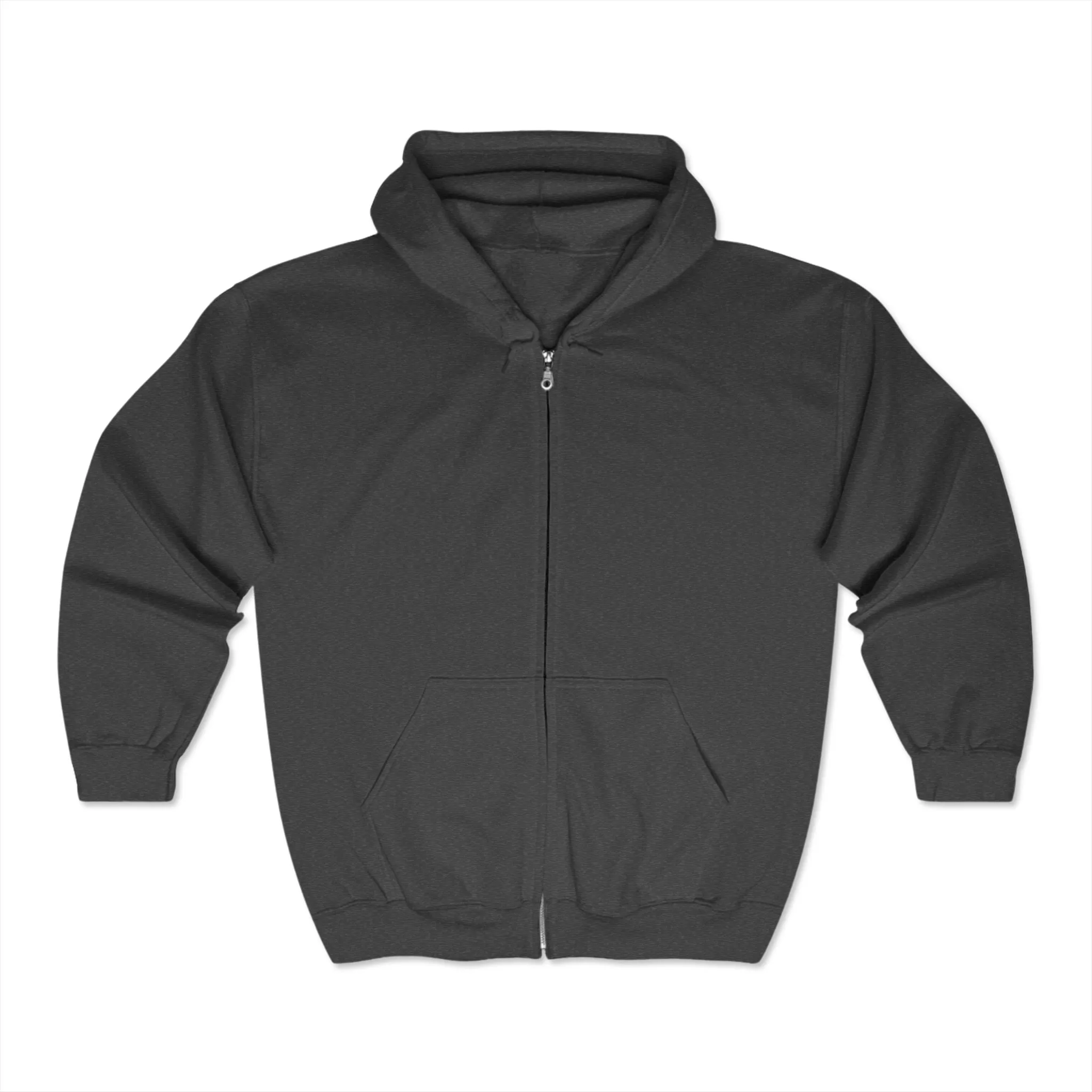 Full Zip Blackhawk Helicopter Block Art Unisex Heavy Blend Hooded Sweatshirt