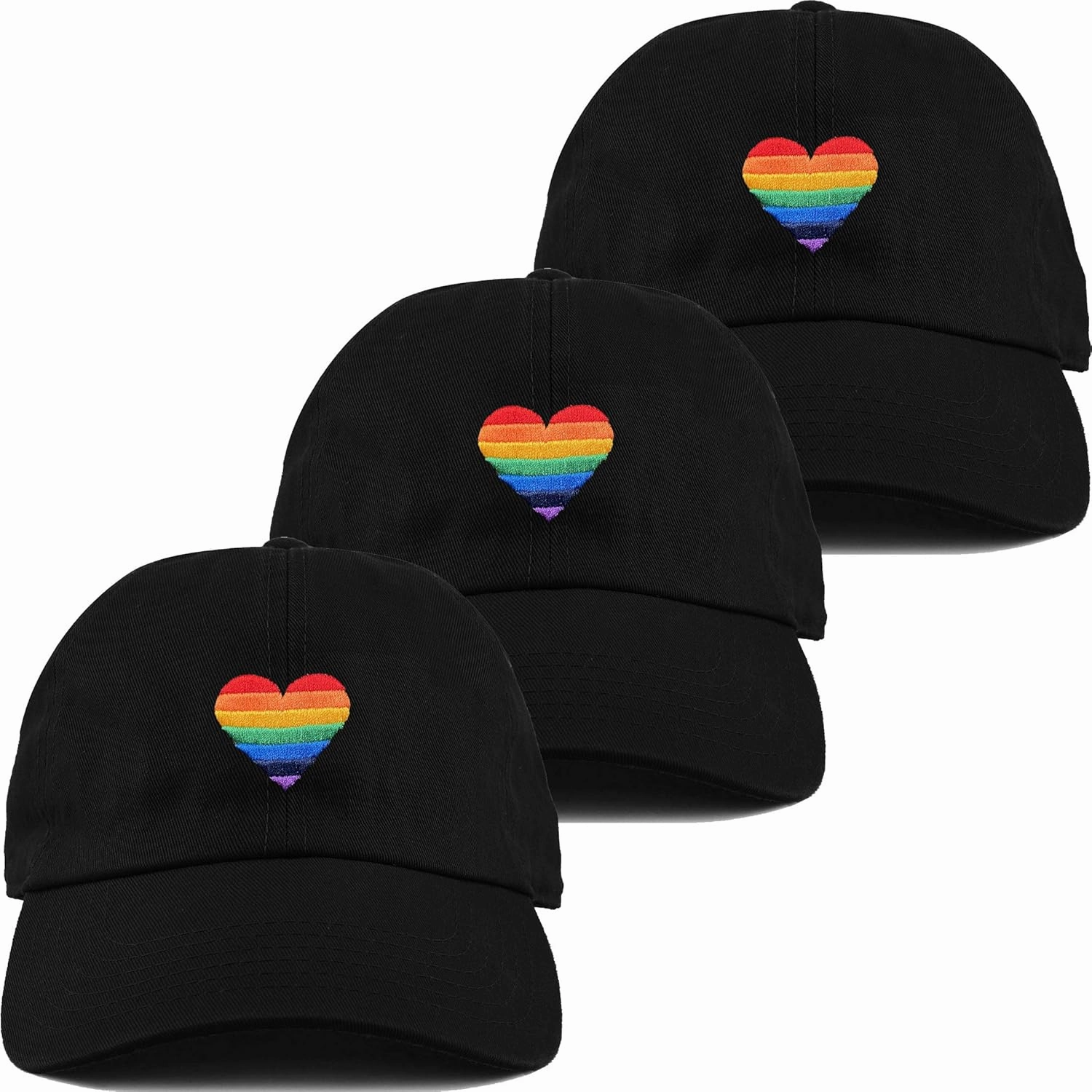 Funky Junque Comfortable Dad Hat with Adjustable Tuck Strap, 100 Percent Cotton