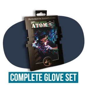 Futuristic Lights SE Atom Motion Reactive LED Light Gloves