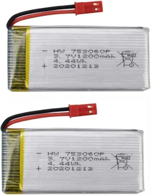 Fytoo Accessories 2PCS 3.7V 1200mah Lithium Battery for SP650 Aerial Photography UAV Drone Spare Parts Remote Control Helicopter Battery