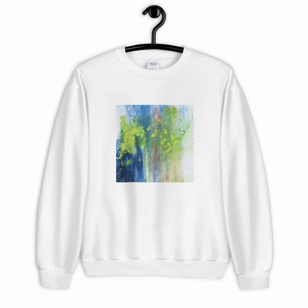 Gaia Green Square Pull Sweatshirt