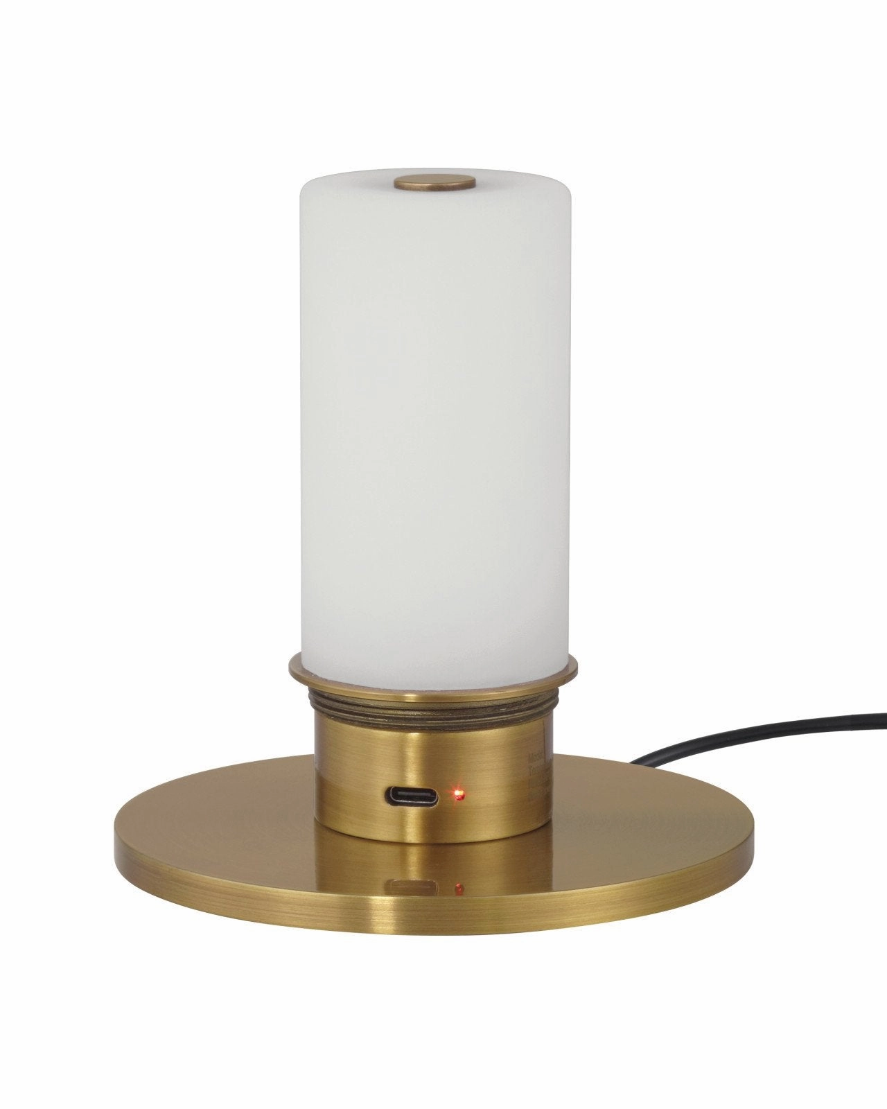 Galavant Brass Cordless Table Lamp