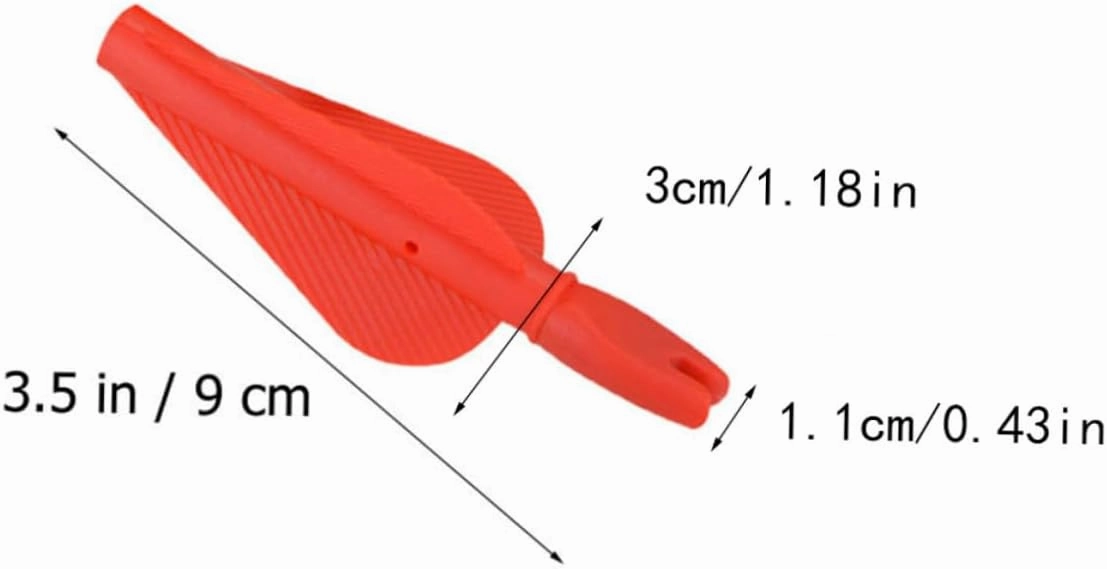 GALPADA Arrow for Replacement Arrow Ends Arrow Tail Shooting Accessory Fletchings Hunting Bow Tail Tails Arrows