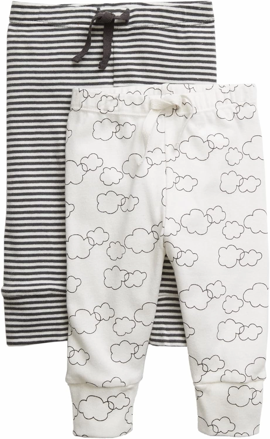 GAP Unisex Baby 2-Pack Pull-on Bottoms Pants