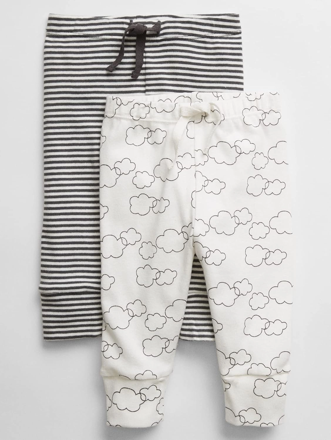 GAP Unisex Baby 2-Pack Pull-on Bottoms Pants