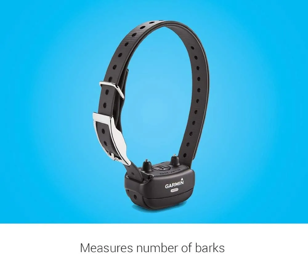 Garmin BarkLimiter Deluxe, Rechargeable Dog Training Collar with Automatic Levels for All Dog Breeds