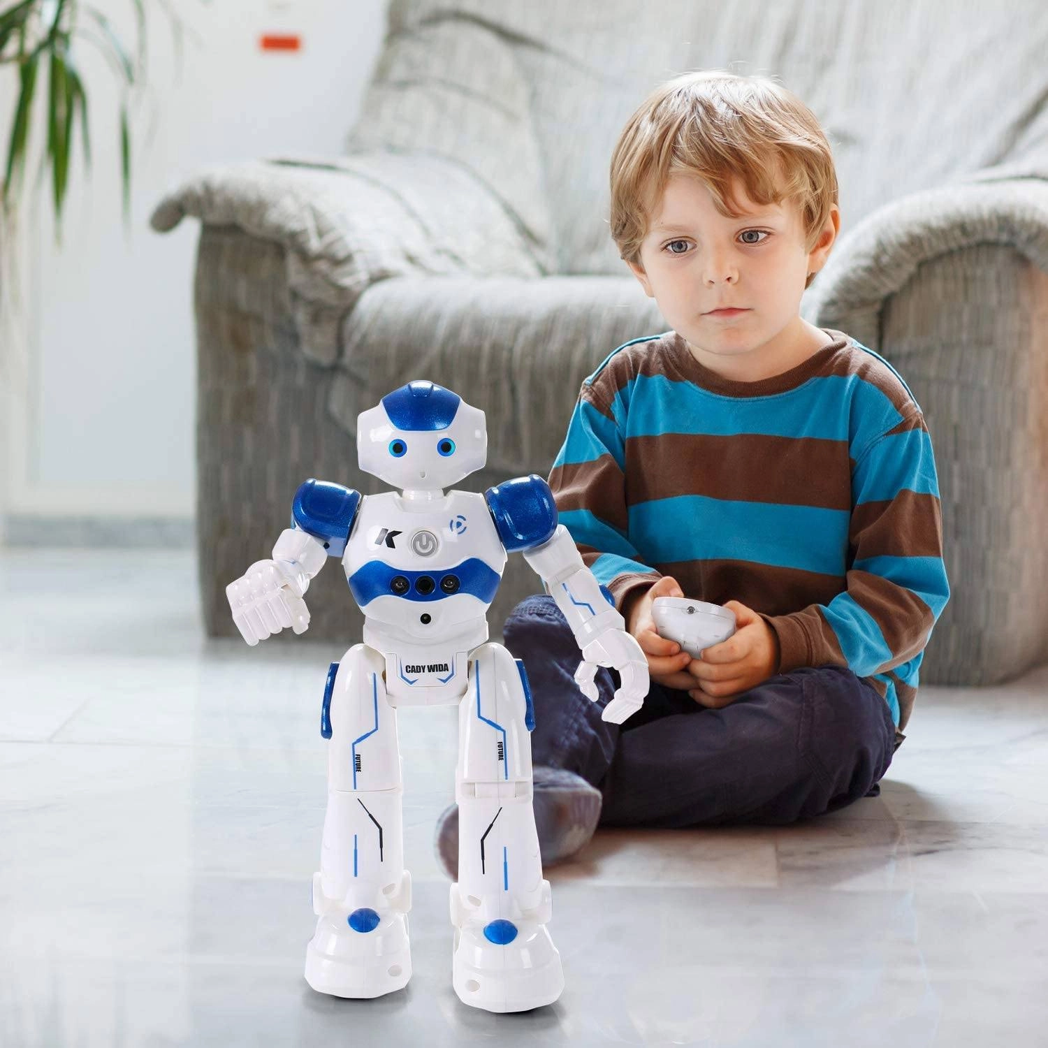 Gesture Sensing Remote Control Robot Toy for Kids