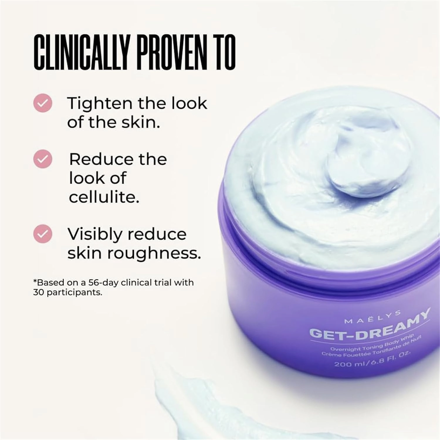 Get-Dreamy Overnight Firming Cream & Toning Whip - Skin Tightening Gel for All Types, Targets Loose Appearance (2)
