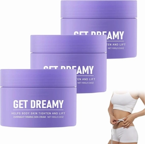 Get Dreamy Overnight Toning Whip, Body Firming Whip That Works While You Sleep, Overnight Toning Firming Body Cream, Helps Target The Appearance Of Loose Skin On The Body (3)