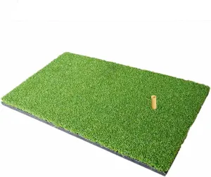 Golf Swing Mat Indoor Personal Practice Putting Mat Portable Golf Practice Hitting Grass Mat,3 for Men