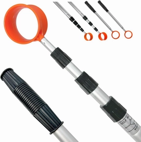 Golf Ball Retriever Telescopic, Golf Ball Grabber, Max 5.9/ 9/ 12/ 15Ft Lightweight Stainless/ Aluminum Alloy Ball Retriever Tool Golf for Water and Bushes, Golf Accessories Gifts for Men Women
