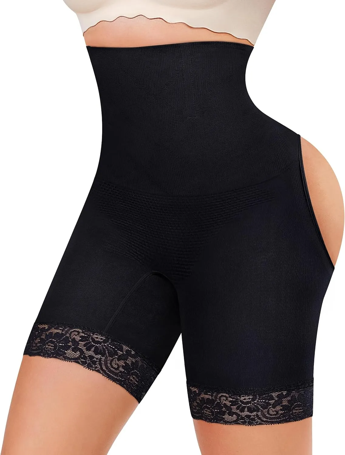 Gotoly Hourglass Figure Butt Lifter Shaper Panties Tummy Control High Waisted BoyShort…