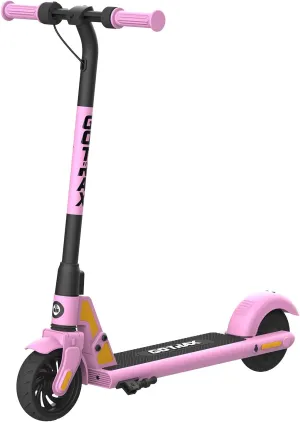 Gotrax GKS Electric Scooter for Kid, 6" Solid Wheels, Max 4 Miles and 7.5 Mph Speed Power by 150W Motor, UL2272 Safety Certification, Lightweight Electric Scooter for Boy Girl Ages 6-12