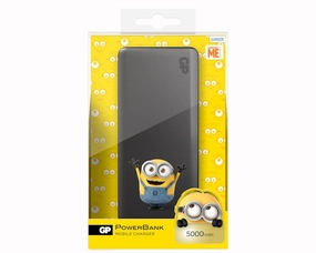 GP Minions PowerBank 5000mAh Metallic Grey