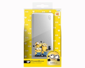 GP Minions PowerBank 5000mAh Silver