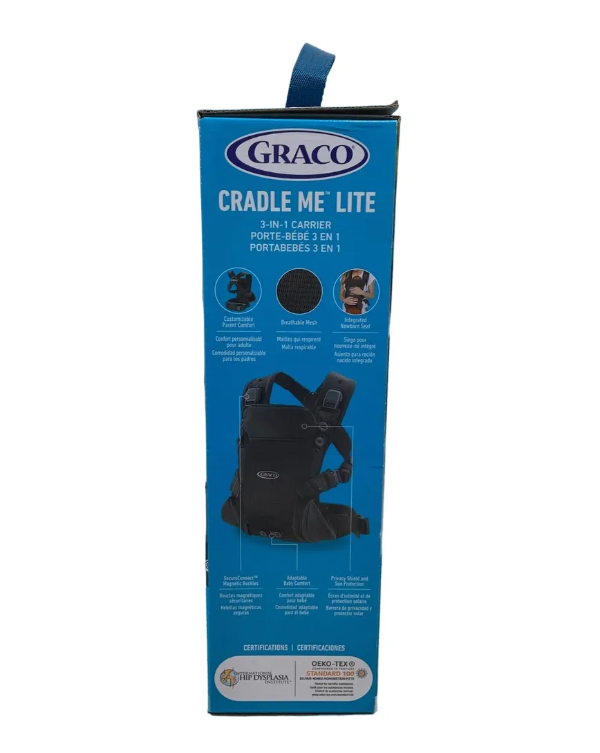 Graco Cradle Me Lite 3-in-1 Carrier, Deep Sea