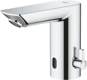 GROHE 36451000 BAU Cosmopolitan E, mit Mischung und variabel einstellbarem Temperaturbegrenzer, Chrome
