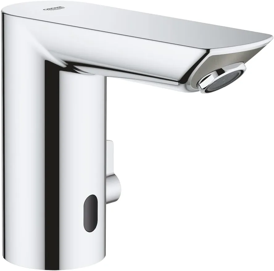GROHE 36451000 BAU Cosmopolitan E, mit Mischung und variabel einstellbarem Temperaturbegrenzer, Chrome