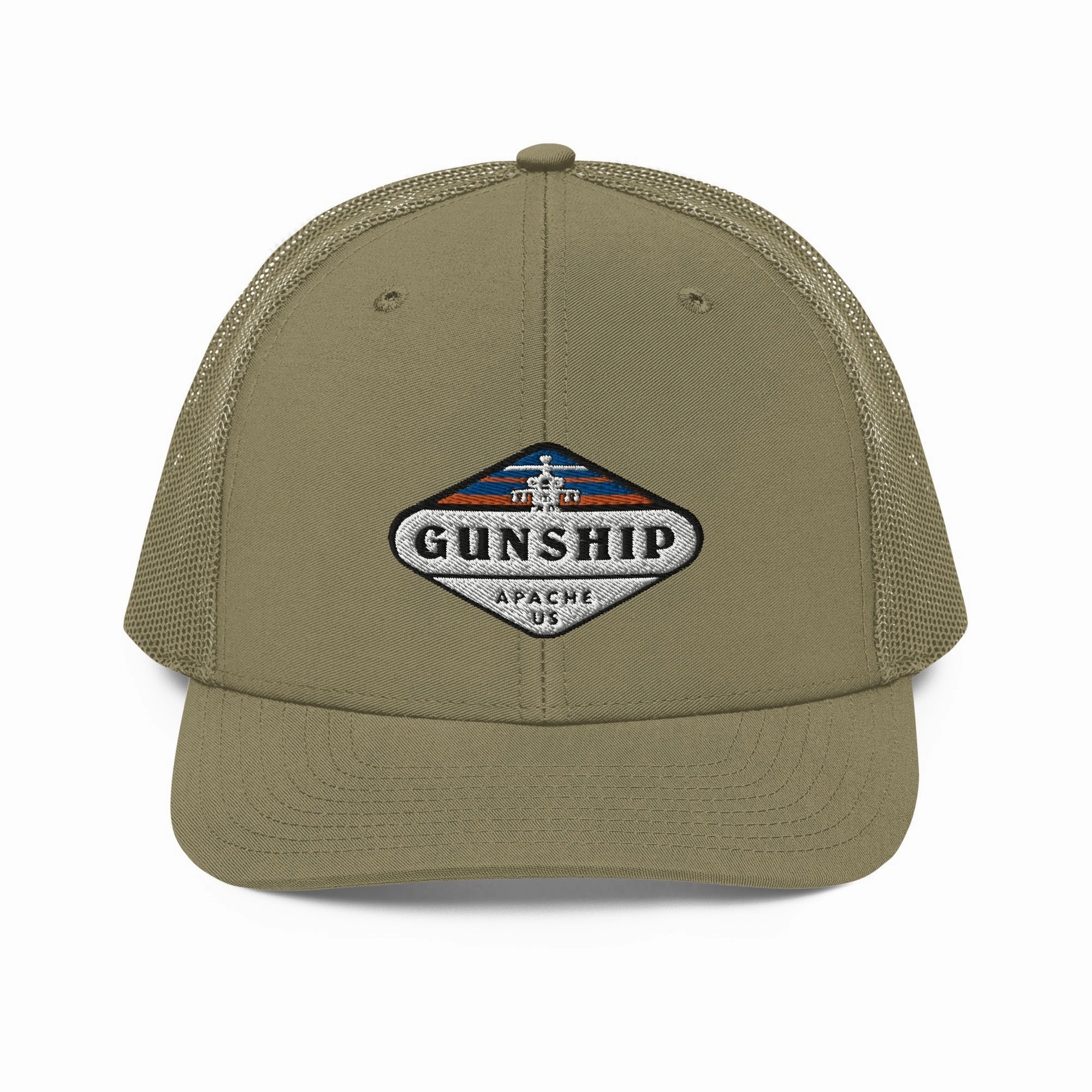 Gunship Apache Helicopter Trucker Cap