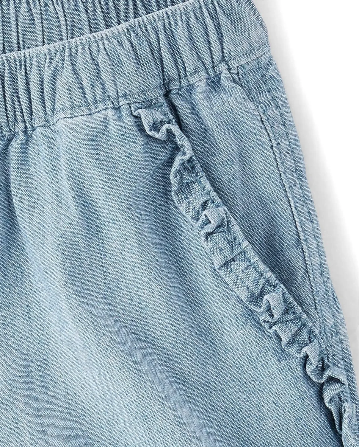 Gymboree Girls' and Toddler Ruffle Pull on Shorts
