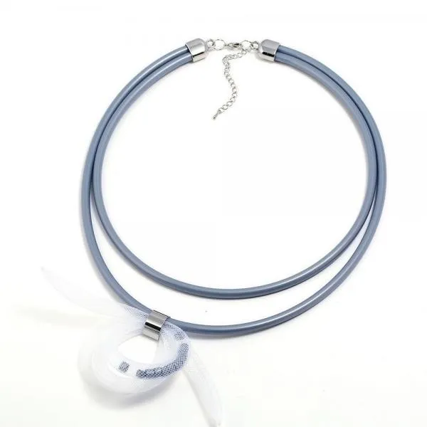 Handmade Tube Necklace Round Tube Necklace Hollow Necklace