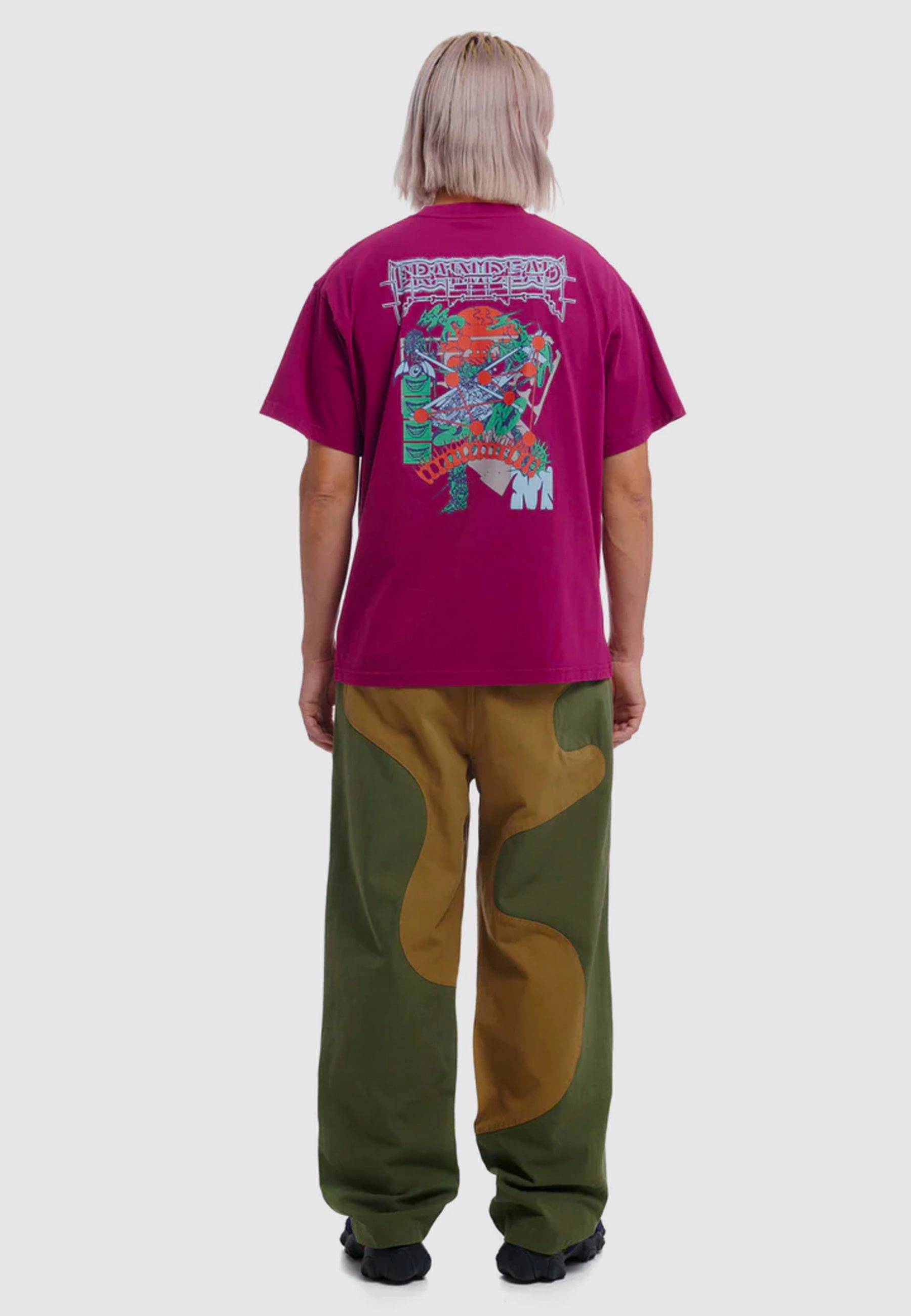 Helicopter T-Shirt - Maroon