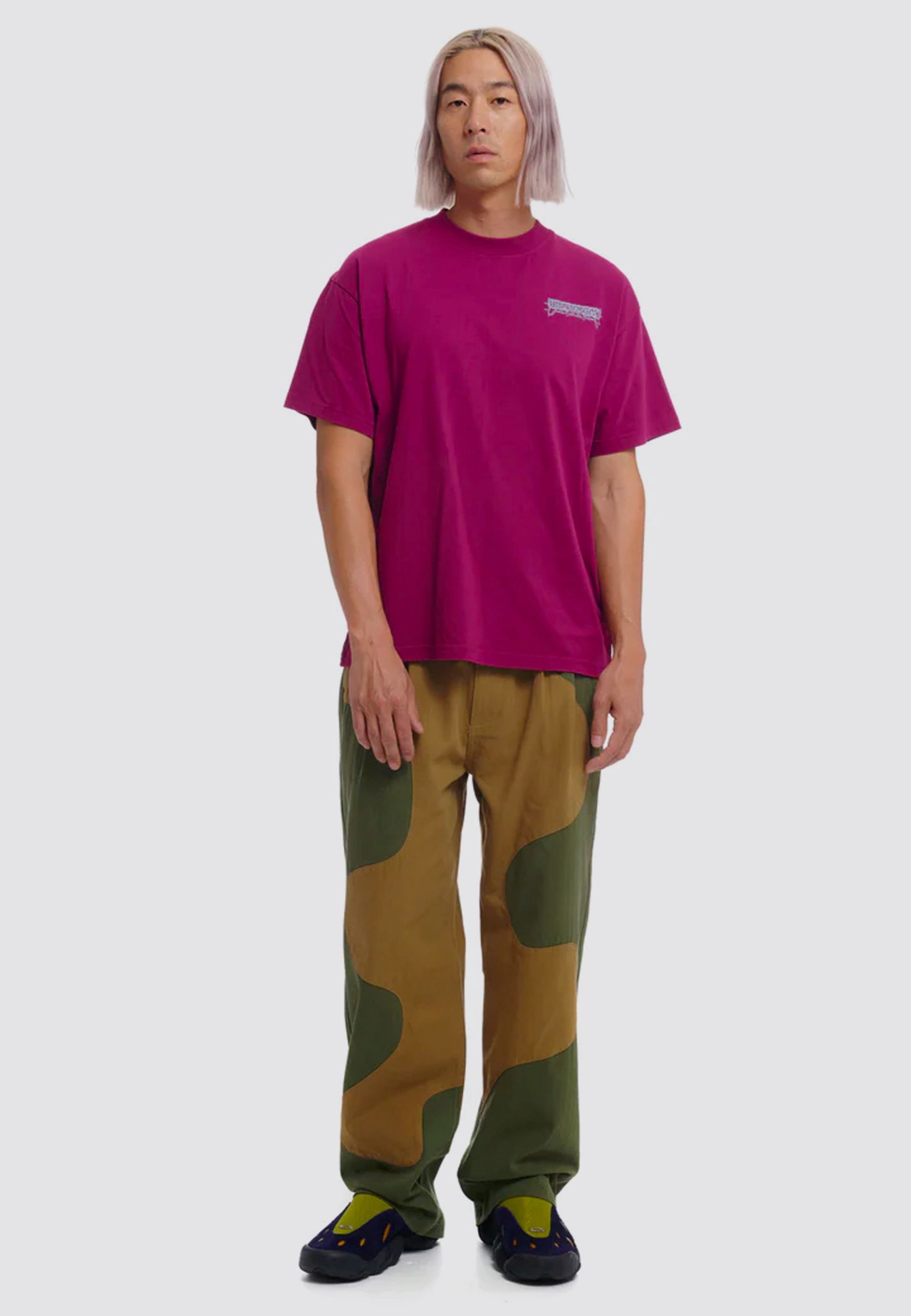 Helicopter T-Shirt - Maroon