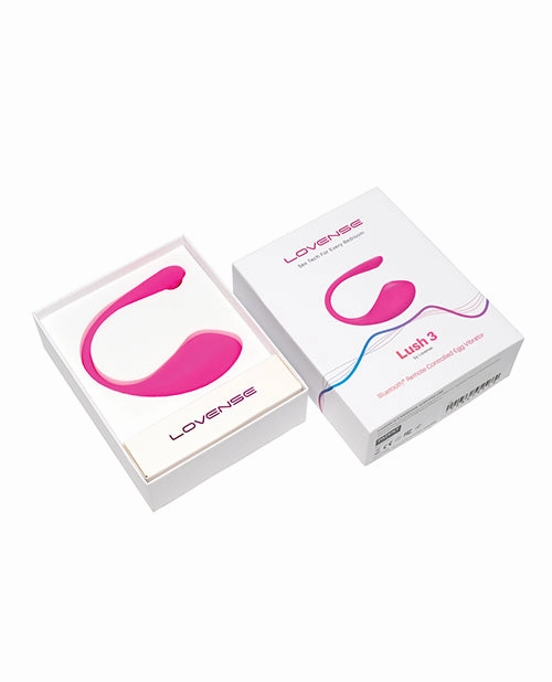 Hella Raw Lovense Lush 3.0 Sound Activated Camming Vibrator - Pink
