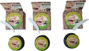 Herbal Clove Toothpaste Charcoal (3 Packs, Charcoal)