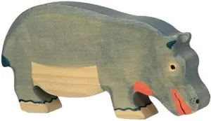 Hippo Eating Toy Figure