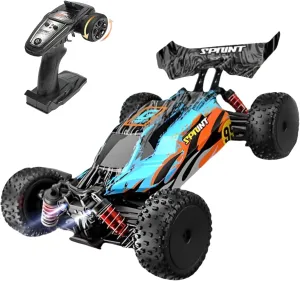 Hobby Rc Cars,1:16 RC Car, 4x4 High Speed Rc Cars, High Speed 36KPH, All Terrain Remote Control Trucks, 4WD Off Road Waterproof Fast Remote Control Car for Adults,with Headlights
