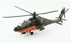 Hobby Master AIR Power Series for Boeing AH-64D Apache Helicopter Apache Solo Display Royal Netherlands AIR Force GILZE-RIJEN AB 2010 1/72 DIECAST Aircraft Pre-Built Model