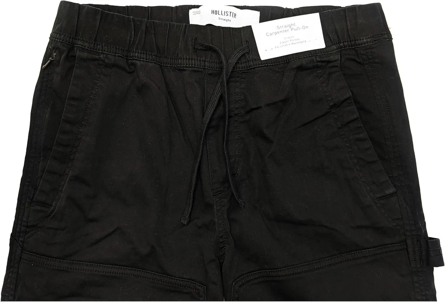 Hollister California Men's Straight Carpenter Pull-On Stetch Pants HOM-56