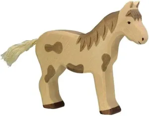 Horse Standing Spotted Toy Figure
