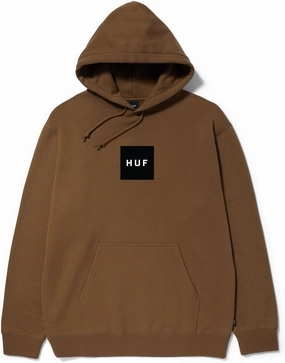 HUF Men's Box Logo Pullover Hoodie - Classic Cotton Blend Sweatshirt