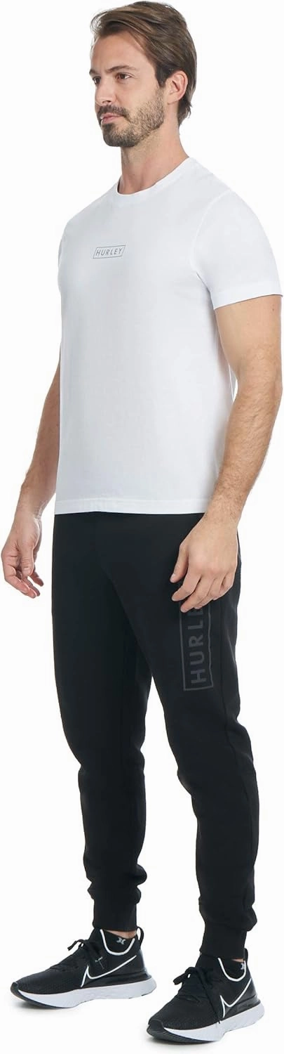 Hurley Men's Boxed Logo Short Sleeve Tshirt