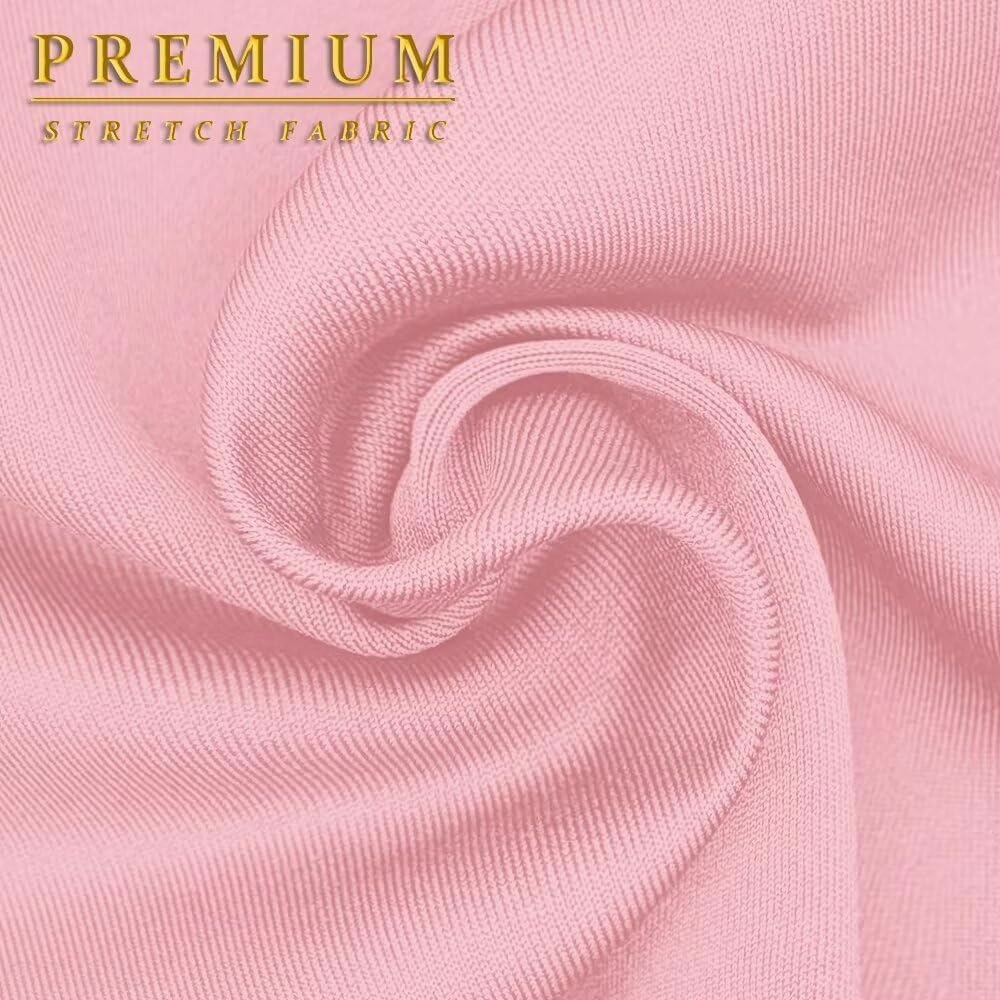 Hybrid & Company Womens Ultra Comfort Ponte Fabric Pull on Casual Wide Leg Pants