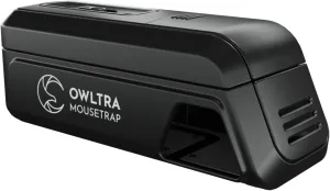 Indoor Electric Mouse Trap, Instant Eliminate Rodent Zapper with Pet Safe Trigger, Black, Small