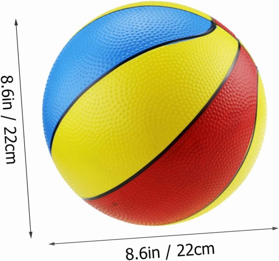Inflatable Beach Balls for Pool Play Basketball Design Material Beach for Family Fun Versatile Outdoor