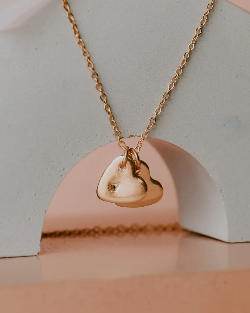Initial Hearts Necklace