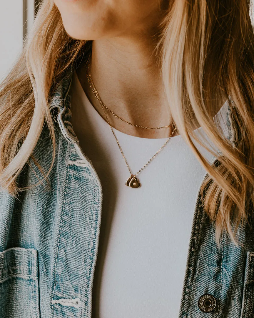 Initial Hearts Necklace