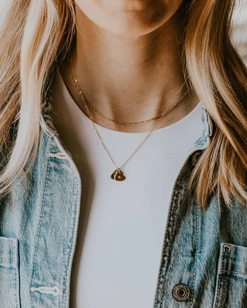 Initial Hearts Necklace