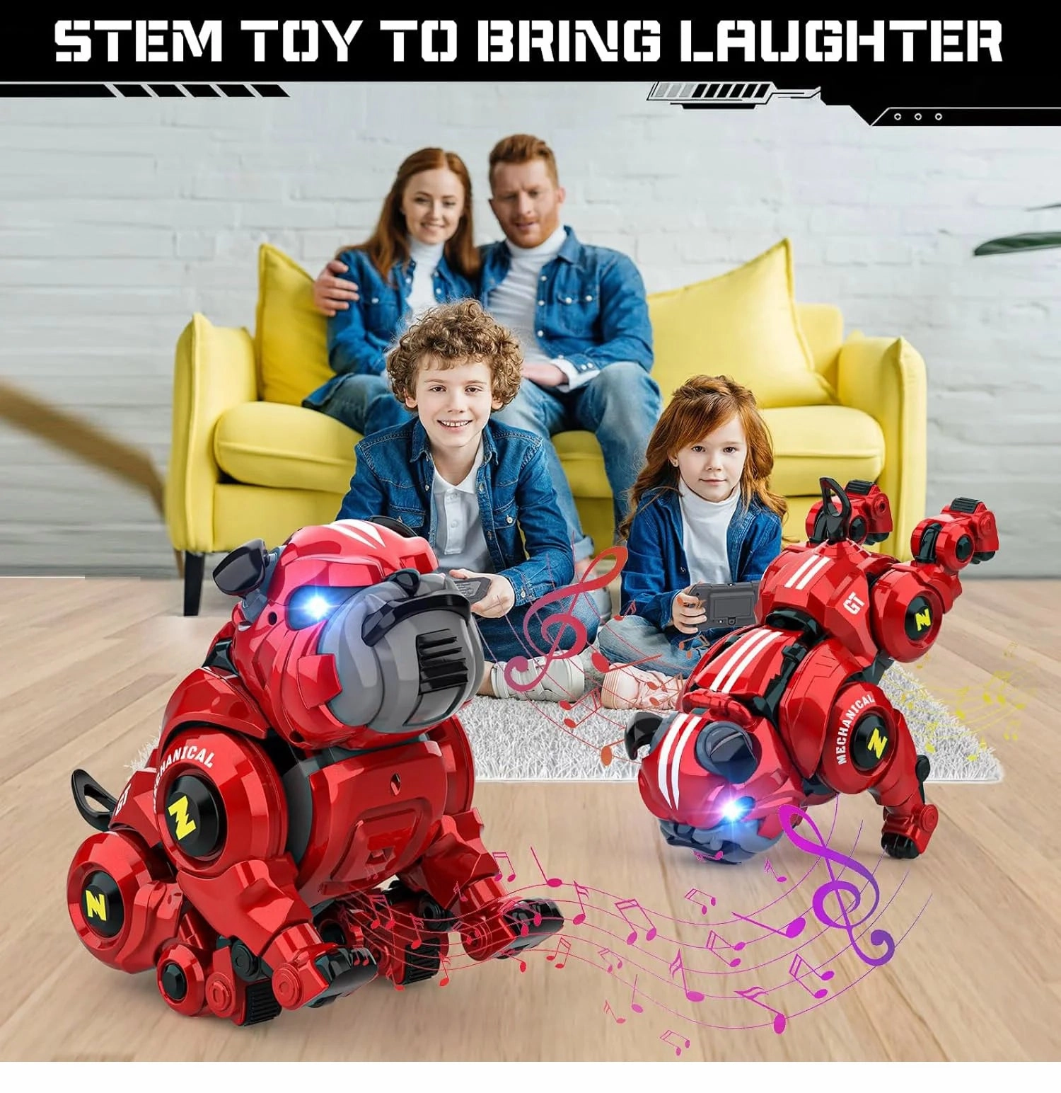 Intelligent Robot Interactive Programmable Stunt Dog